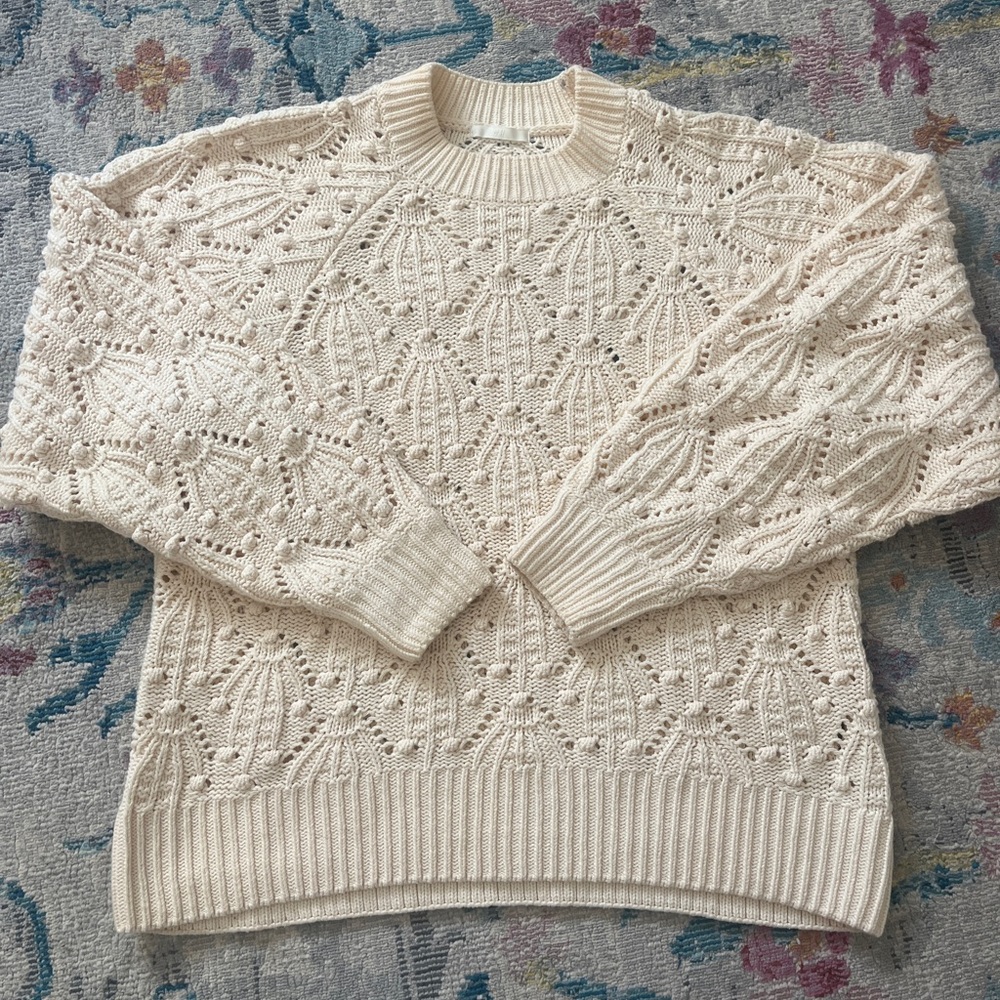 H&M - Pointelle Cotton Sweater